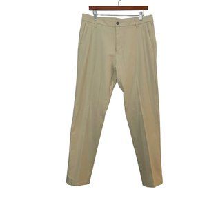 Lululemon Men’s Commission Pant Classic LM5985S  Tan- Size 34- EUC